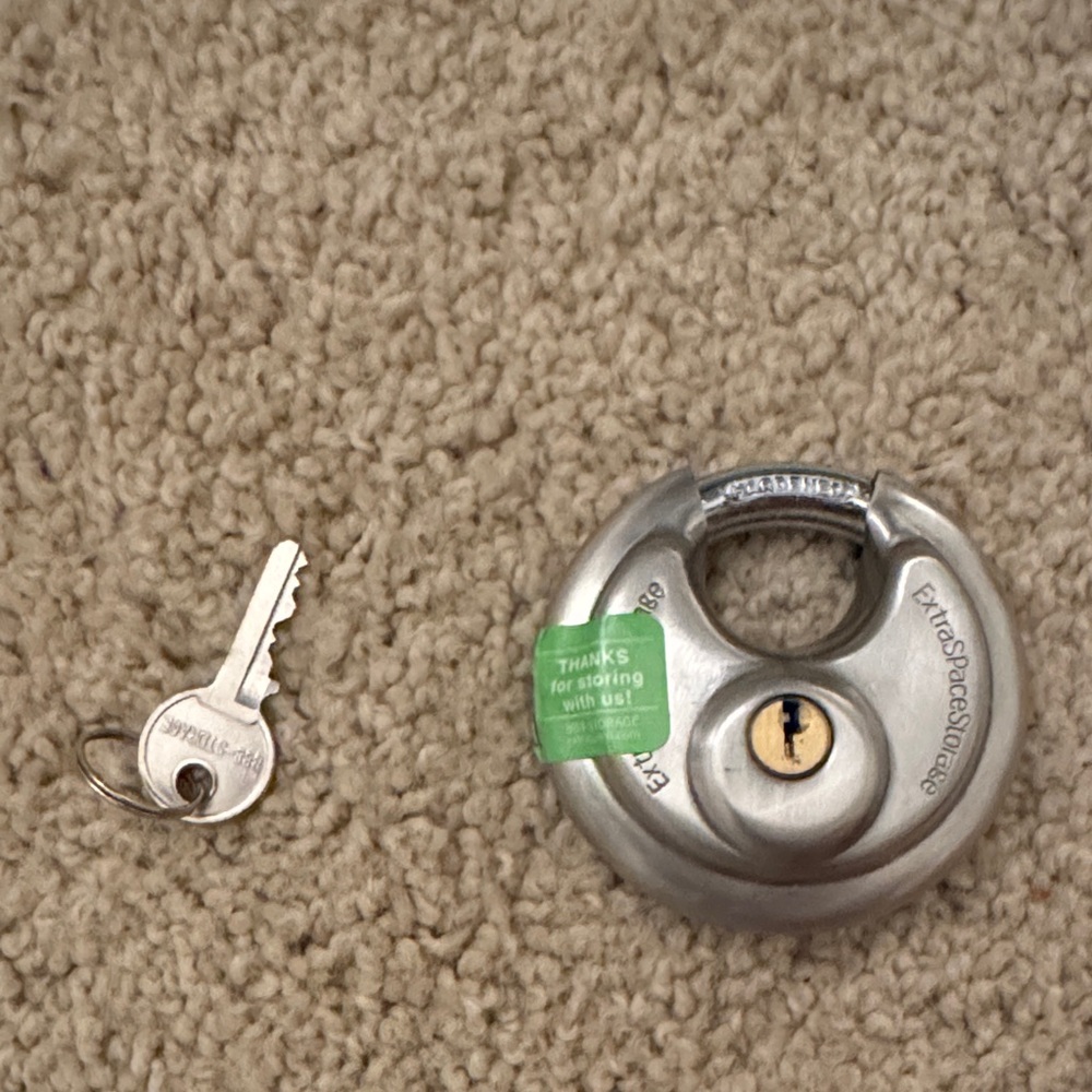 Silver Padlock - Picture 3 of 6